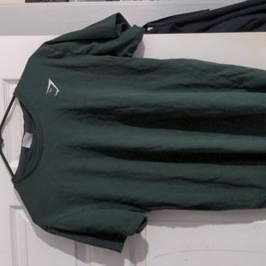 Gymshark Crest Obsidian Green T shirt